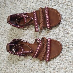 Indigo Rd. Ircaryl Ankle Strap Sandals Sz 8M